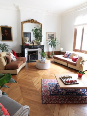 Sitting Room - La Maison Jules - Guesthouse in Tours, Loire Valley, France